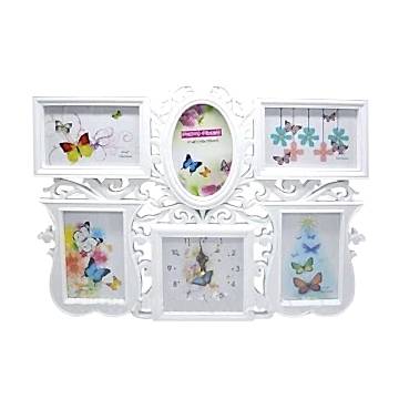 ÇOKLU SAATLİ BEYAZ ÇERCEVE